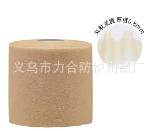Skin Film for Football Ankle Cushioning Tape and Racket