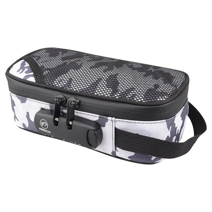 "Large Capacity Odor-Proof Travel Pipe Bag with Lock"
